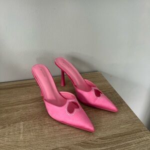 Pink Heart heels